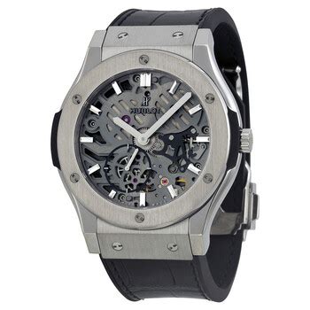 Hublot Matte Black Dial 18k King Gold Men's Watch 